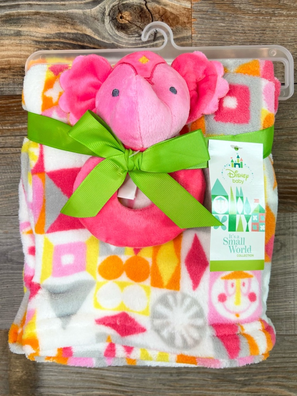 Mary Blair/It’s a Small World Throw Blankie + Rattle; Travel, baby, & more✨